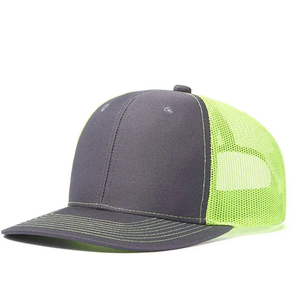 2026 New Hot Sale Unisex Cap Slight Curved Brim Style Trucker Hat Men & Women Casual Outdoor Breathable Summer Cap