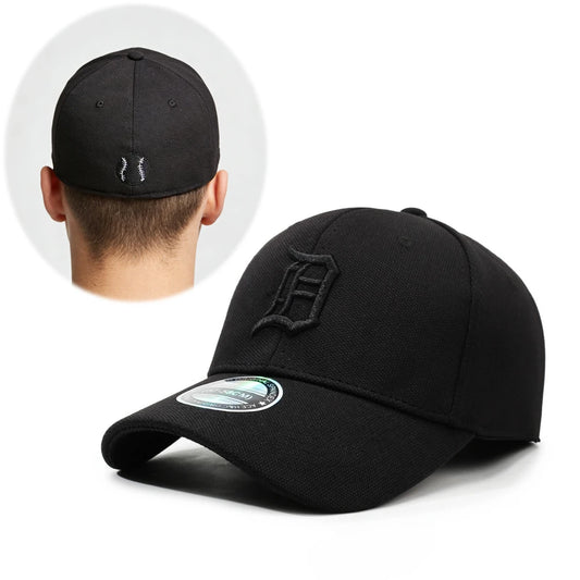 New Full Closed Fitted Elastic Stretch Flexible Flex Hiphop Caps Hats Fit Visor Baseball Snapback Bill Solid Era Men Bald Women