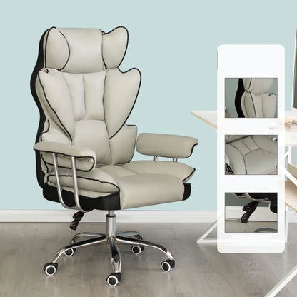 Nouveau fauteuil de gaming confortable et ergonomique pour ordinateur, pivotant, avec fonction de levage, idéal pour le bureau et les gamers