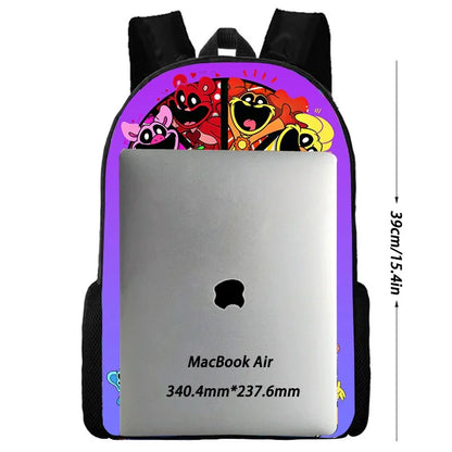 Mochila Escolar Infantil com Mala de Ombro e Estojos para Lápis, Malas Escolares com Design Hot Game-F-FortniteS para Rapazes e Raparigas, Melhor Presente