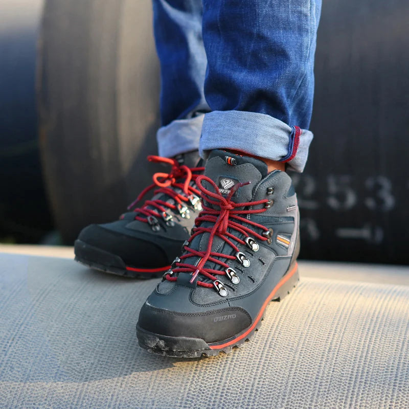 Wandelschoenen voor heren, outdoor bergklimsneakers, topkwaliteit, modieuze casual snowboots voor heren