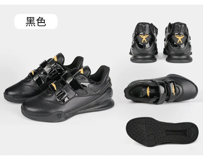 Professional Weightlifting Shoes Comfortable Indoor Squat Training Shoes Durable Anti-Slip Weightlifting Hard Pull Sports Shoes