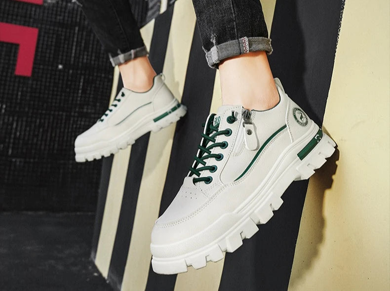 Lässige Herren-Sportschuhe für Outdoor, Wandern und Streetwear – bequem, modisch, mit dicker Sohle