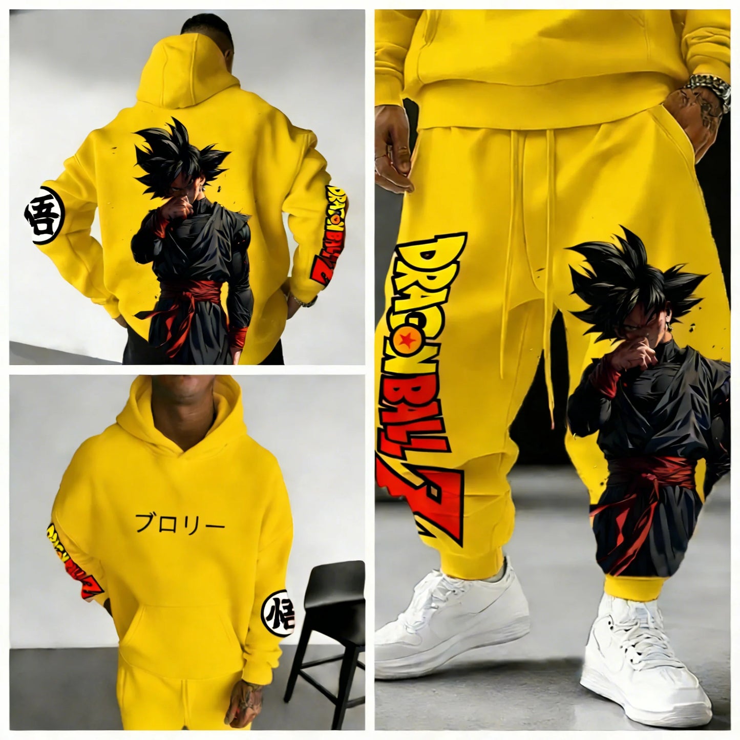 2026 Pok É Mon Animation Printed Hoodie and Pants Set for Men and Women, Casual Style Fashion Set