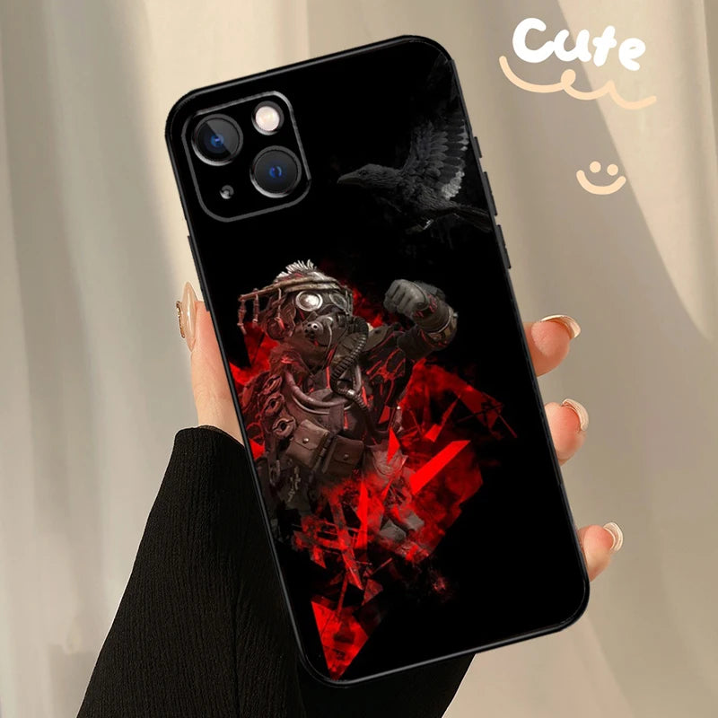 Apex Legends Phone Case For iPhone 13 11 12 14 15 16 Pro Max XS X XR 13 12 Mini Plus  Coque
