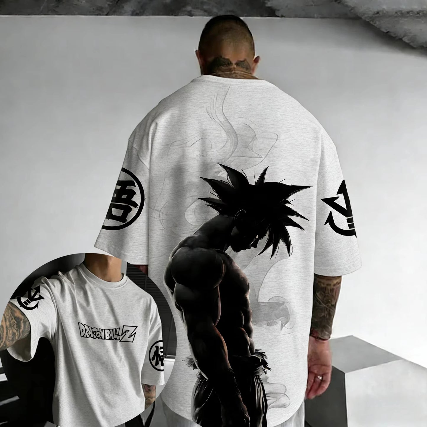 Dragon Ball Japanese Anime Men's T-Shirt Boys Children Harajuku Style Short Sleeve Kids Goku Top Summer Fashion Clothing