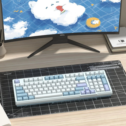 KBDiy GMK Illusion Keycap Perfil Cherry Double Shot PBT ISO Teclas para Kit de Teclado Mecânico Gamer Gaming Point Retro