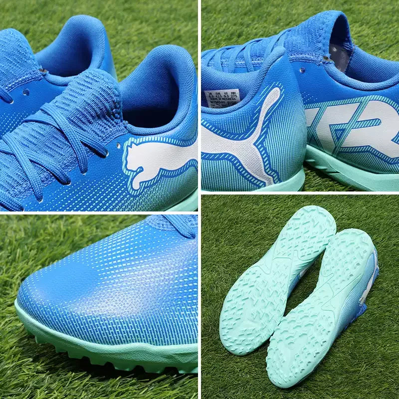 PUMA Mens TT Cleat Soccer Shoes 107943-01 One Piece Tongue Lace Up Football Boots