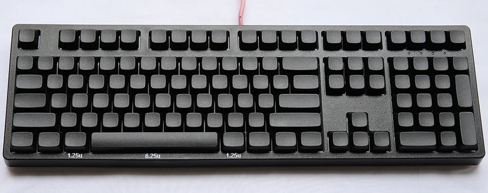 NPKC Blank XDA Keycaps Planck Preonic 61 75 87 108 Keyset Thick PBT Material for Cherry MX Mechanical Keyboard