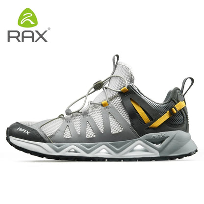 RAX New Men Women Summer Hiking Shoes Breathable Upstream Shoes Trekking Aqua Shoes Outdoor Fishing Camping Sneaker Men