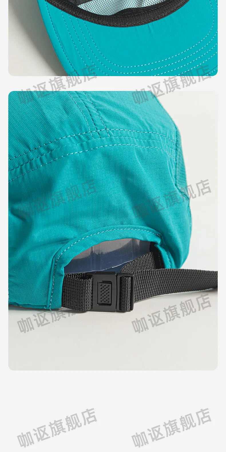 Summer New Thin Quick-drying 5-panel Baseball Caps for Men Outdoor Hiking Casual Versatile Fashion Flat-brimmed Women's Hats