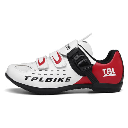 New Men’s and Women’s Bicycle Shoes Outdoor Cycling Shoes with Three Functional Soles Professional Training Shoes