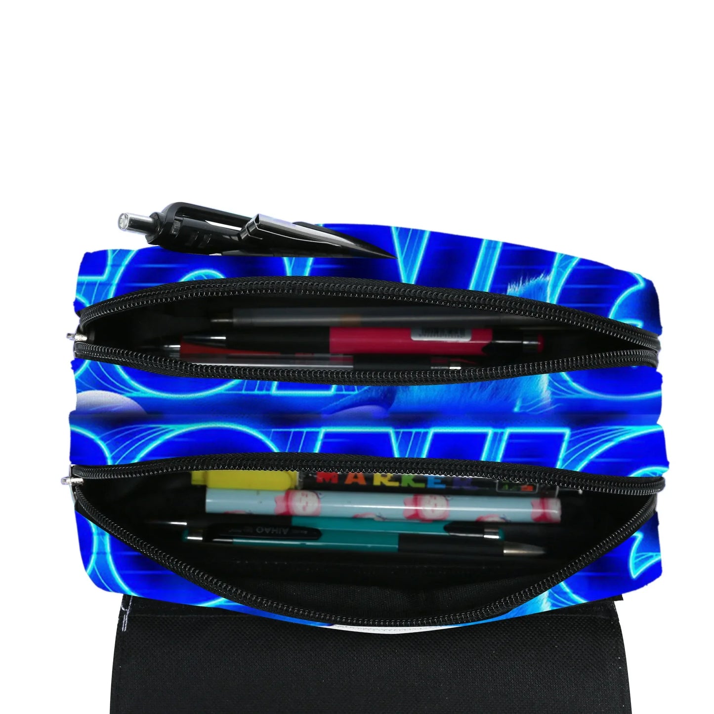 Sonic The Hedgehog Double Pencil Case Stationery Bag Storage Pouch