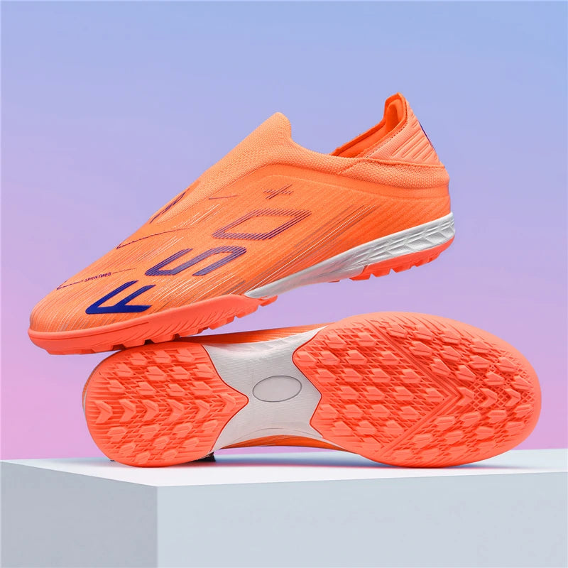 New Men Football Boots Non-Slip Match Grass Cleats High-top High-quality Soccer Shoes Futsal Sneakers Indoor Hot-selling Outdoor