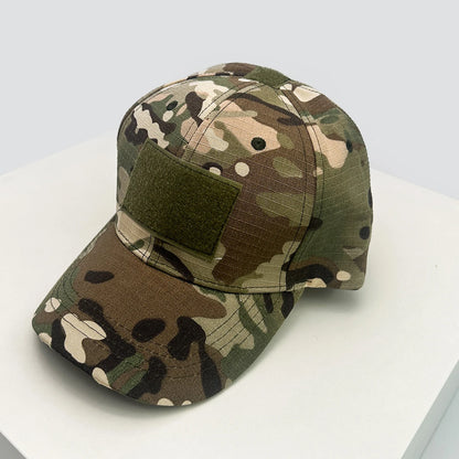 Velcro Strap CAMO Outdoor Baseball Hats Sunshade American New Unisex Versatile Sports Fashion Personal Peaked Caps Tactic Riding