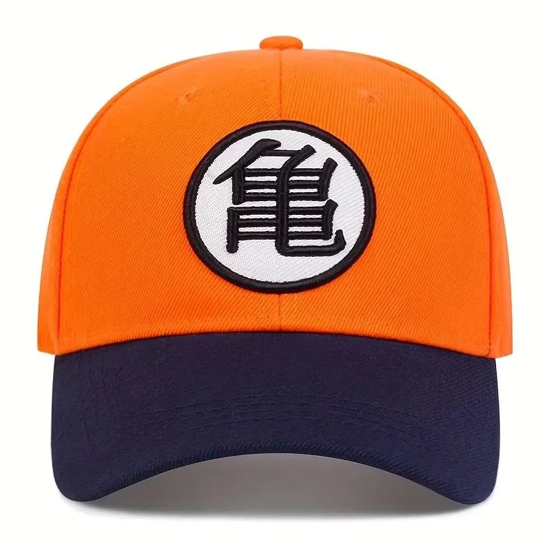 „Dragon Ball“ Son Goku unisex „Gui Wu“ siuvinėtos beisbolo kepurės, pavasario ir rudens lauko reguliuojamos kasdieninės kepurės, apsauginės nuo saulės kepurės