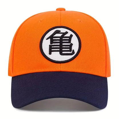 „Dragon Ball“ Son Goku unisex „Gui Wu“ siuvinėtos beisbolo kepurės, pavasario ir rudens lauko reguliuojamos kasdieninės kepurės, apsauginės nuo saulės kepurės