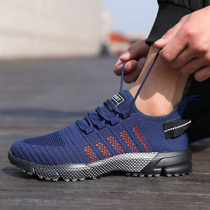 Sneakers casual da uomo in mesh, leggere e traspiranti, scarpe da running slip-on con suola morbida, mocassini bassi da uomo, trainers Zapatos Hombre