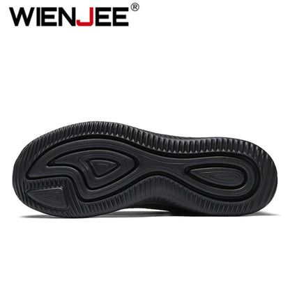 Gebreide hardloop- en wandelschoenen voor heren en dames, casual sneakers, ademende sportschoenen voor hardlopen, fitness en outdoor, lichtgewicht, maat 38-47