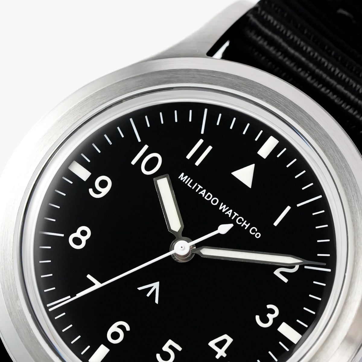 Militado New Ml14 Quartz Watches Man VH31 Sweep Movement K1 Or Sapphire 100M Waterproof Luminous 36Mm Vintage Military Watches