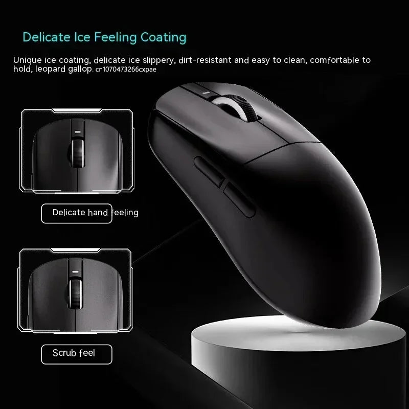 Rato Sem Fios VXE Dragonfly R1 Pro com Sensor Paw3395, Nordic 52840, 2khz, Smart Speed X, Baixa Latência, para Escritório, Gamer e PC Gaming