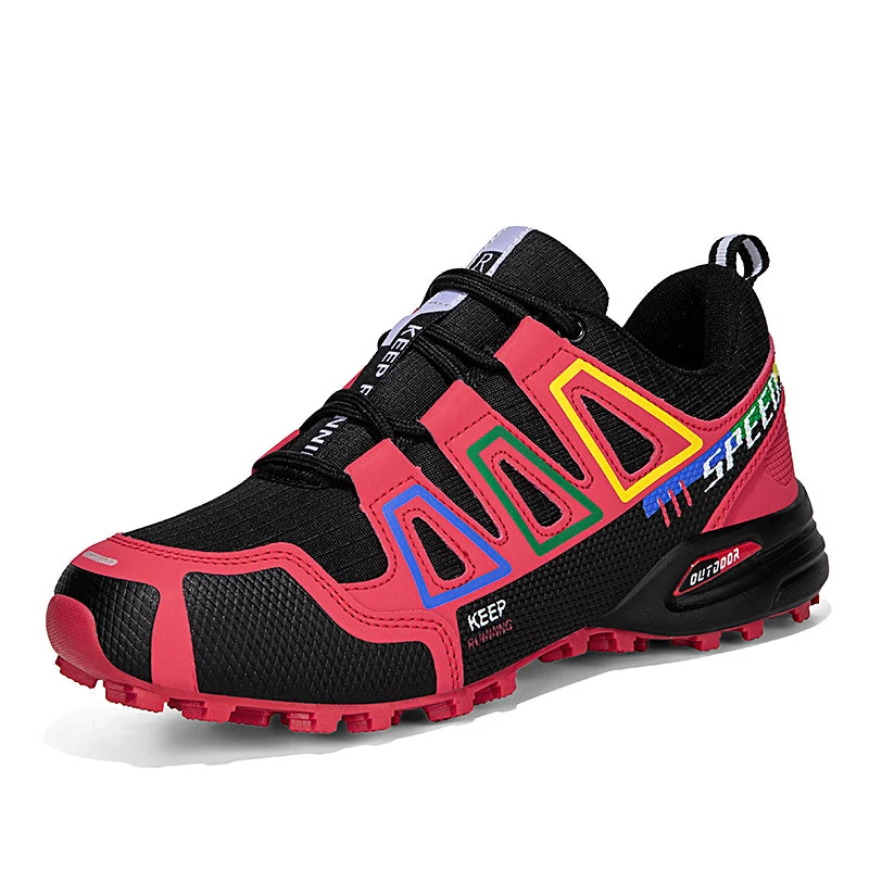 Women’s Waterproof Hiking Shoes Outdoor Sports Shoes Women’s Walking Travel Sports Shoes Bicycle Sports Shoes Running Sports Shoes
