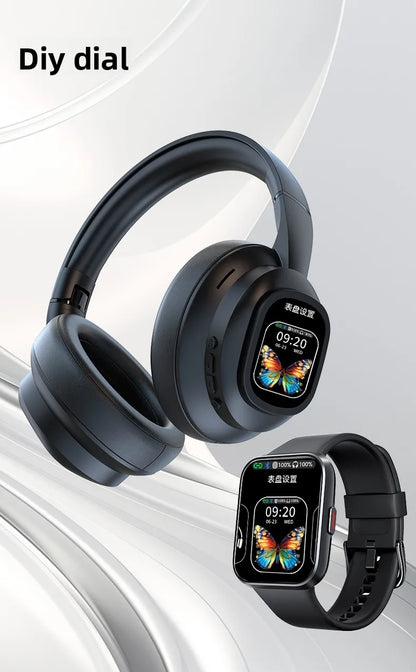 Auriculares HYUNDAI X1PRO inalámbricos Bluetooth 6.0 con traducción por IA – Más de 100 idiomas, control táctil, pantalla LED y cancelación de ruido