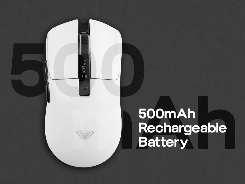 AULA SC590 PRO kablet/Bluetooth/2.4GHz trådløs gamingmus 20000 DPI og PAW3311-sensor med 1000 polling rate til Win/Mac/gaming