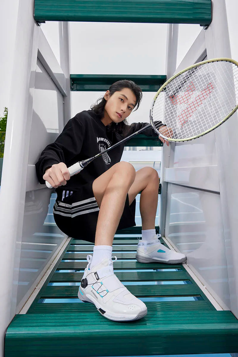 Kawasaki King Series 2.0 Professional Badminton Shoes For Men Women Anti-Twist Sports Original Men's Tennis Shoes Sneakers A3311