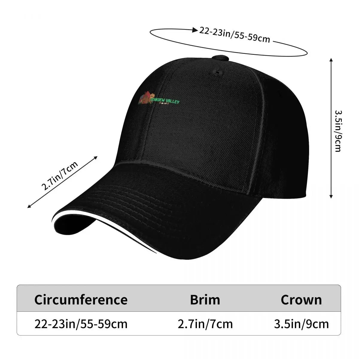 Stardew Valley Baseball Cap winter hats for men Golf Hat Man Icon Military Tactical Cap Caps For Women Men's