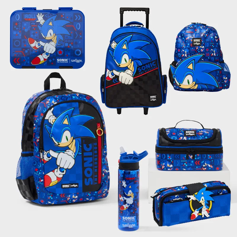 Children's Meal Bag, Large Sonic Backpack, Stress Relieving Backpack, Pencil Case, Super Hedgehog, Large Capacity Backpack, Gift