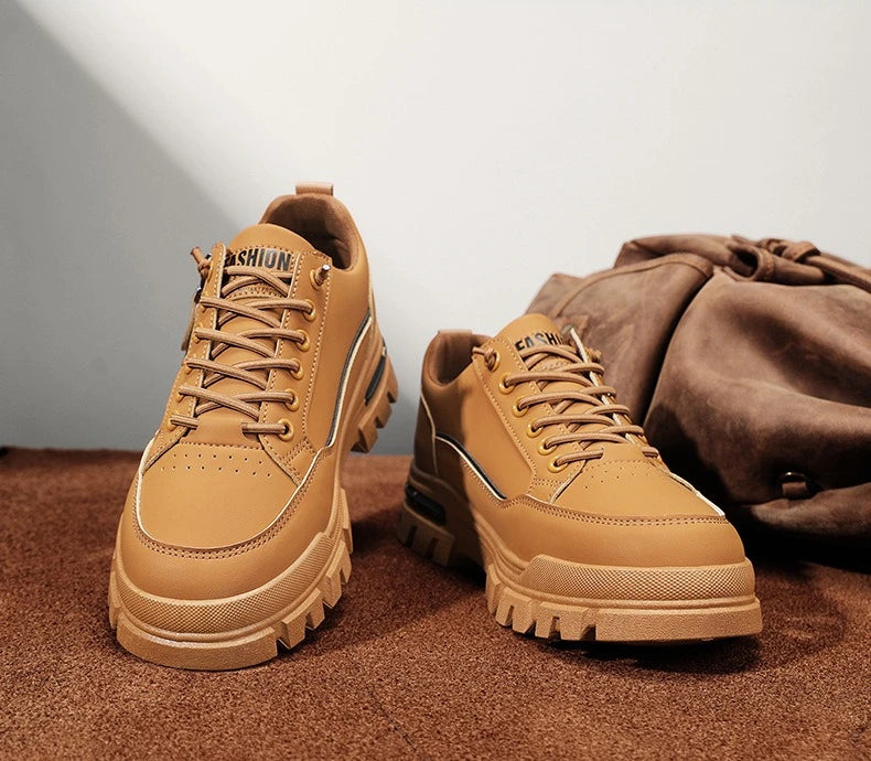 Lässige Herren-Sportschuhe für Outdoor, Wandern und Streetwear – bequem, modisch, mit dicker Sohle