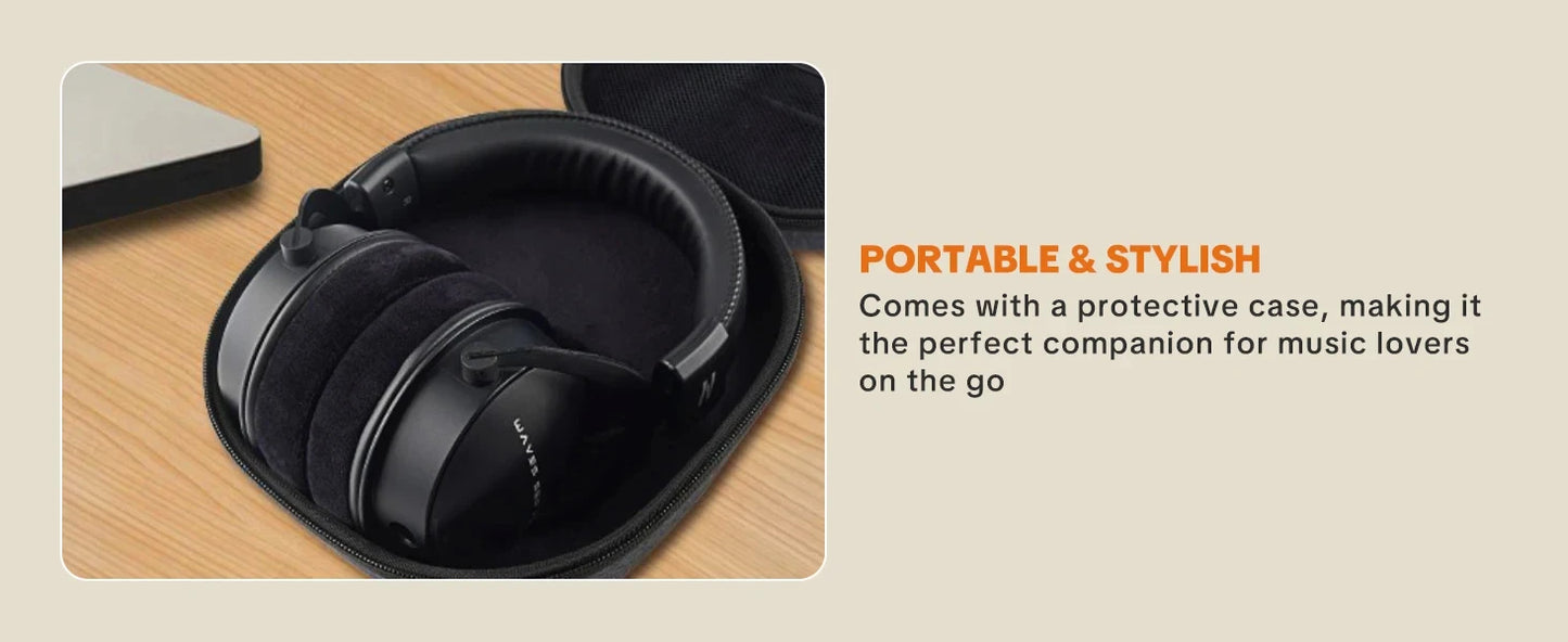 Talomen TOP W550X kabelgebundene Over-Ear-Kopfhörer mit 50mm-Treibern, tiefem Bass, abnehmbarem Kabel und integriertem Mikrofon – Gaming-, DJ-, Studio- und Büro-Headset