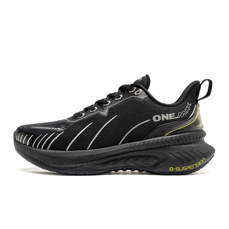 ONEMIX Damskie trampki Czarne oddychające buty do biegania dla kobiet Markowe Bezpłatna wysyłka Różowe modne buty sportowe z amortyzacją
