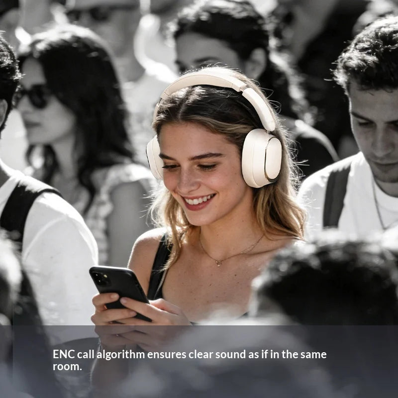 Auriculares FiiO EH13 inalámbricos Bluetooth ANC circumaurales – Headset gaming HiFi LDAC con cancelación de ruido, graves profundos y batería de larga duración