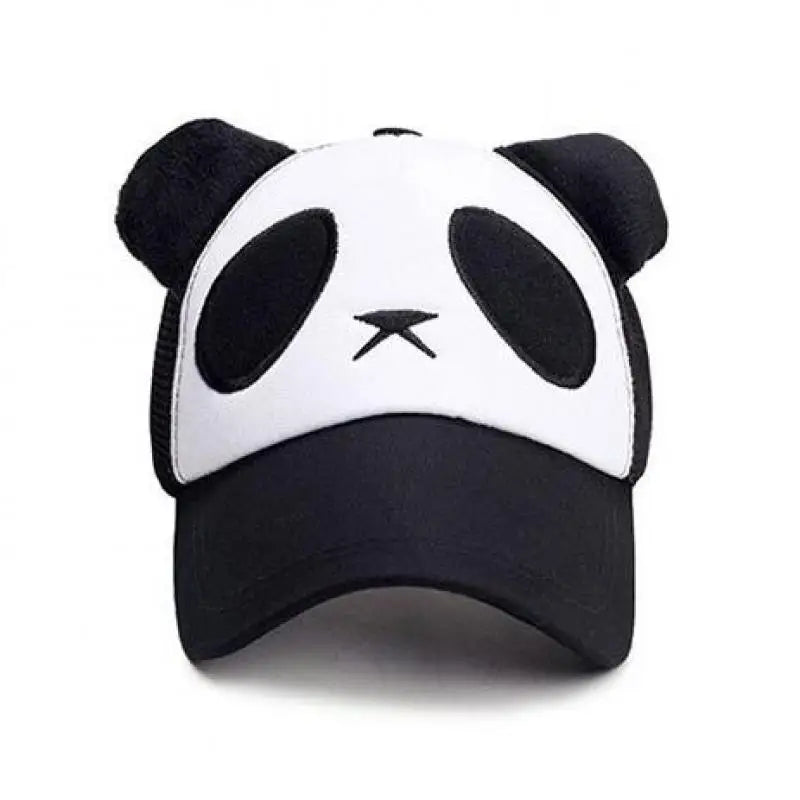 Casquettes de baseball d'été mignonnes avec panda pour hommes et femmes, casquettes hip-hop en coton à fermeture snapback, protection solaire, garçons et filles, casquettes d'extérieur, dropshipping
