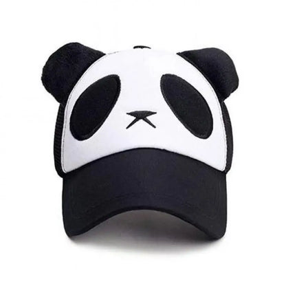 Casquettes de baseball d'été mignonnes avec panda pour hommes et femmes, casquettes hip-hop en coton à fermeture snapback, protection solaire, garçons et filles, casquettes d'extérieur, dropshipping