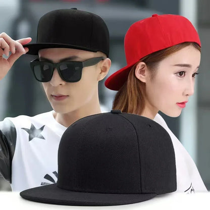 Big Bone Man Plus Size Baseball Caps Adult Flat Peak Hip Hop Fitted Hat Men Women Large hats Snapback Cap size 6 3/4 to 8