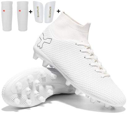 Men Quality Soccer Shoes Durable Boys Football Boots Lightweight Children Football Shoes Futsal Training Sneakers Soccer Cleats