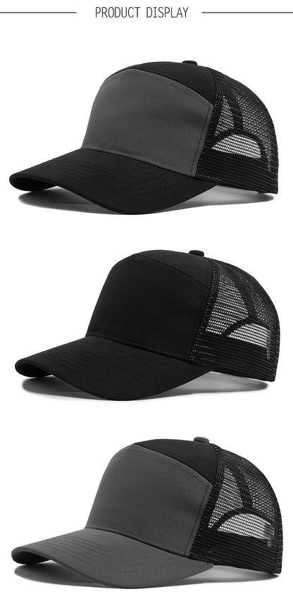 Vasaros 7-panelė beisbolo kepurė, mados hip-hopo tinklinės kepurės vyrams, „Trucker“ kepurė su snapback užsegimu, moterims, unisex, naujas madingas prekės ženklas