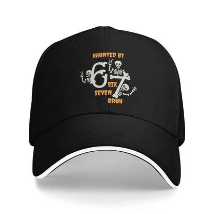 67 Six Seven 6-7 Baseball Cap Popular Steal Brainrot Gaming Meme Sandwich Caps Men Women Breathable Dad Hat Outdoor