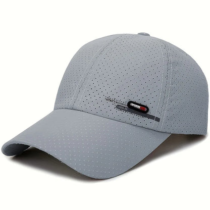 Summer UV Protection Caps Men Quick Drying UPF 50+ Baseball Travel Sun Cap Fashion Breathable Sunshade Outdoor Fishing Hat