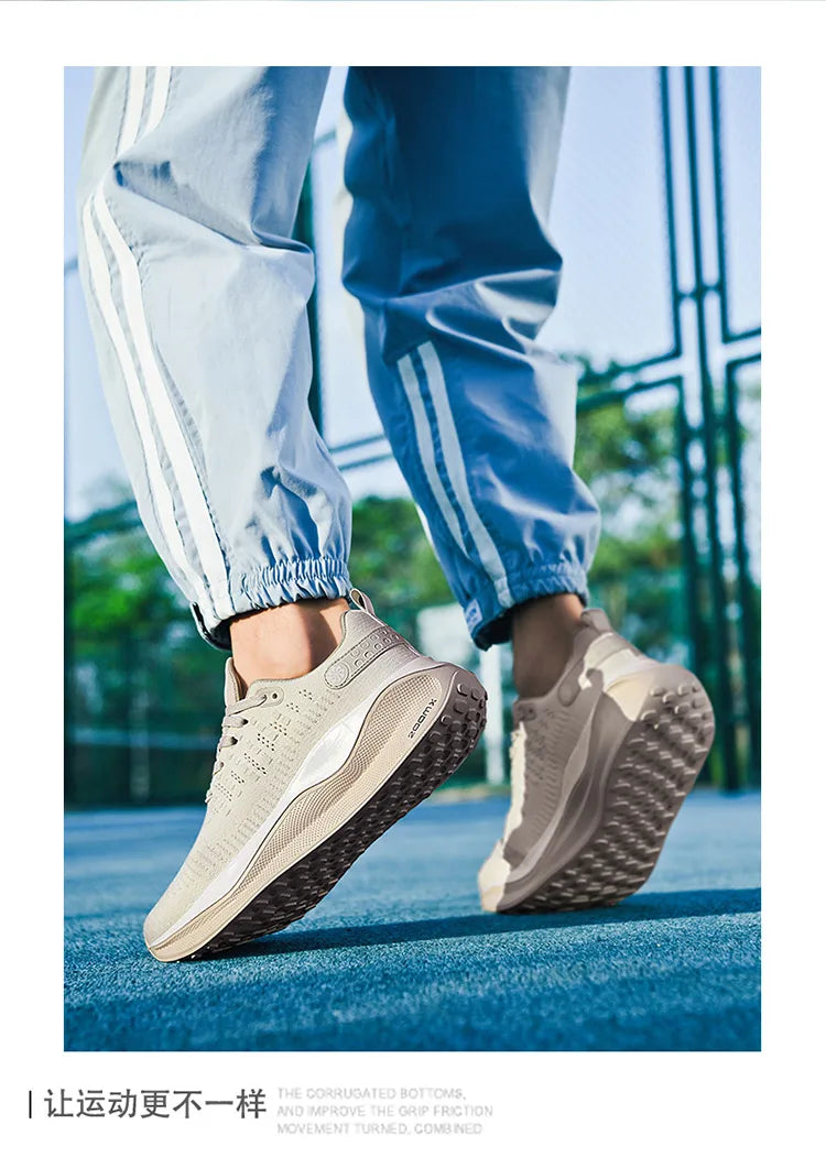 Nowe męskie buty do biegania, sportowe i casualowe, luksusowe obuwie w stylu fashion, lekkie i oddychające sneakersy do joggingu oraz komfortowego chodzenia