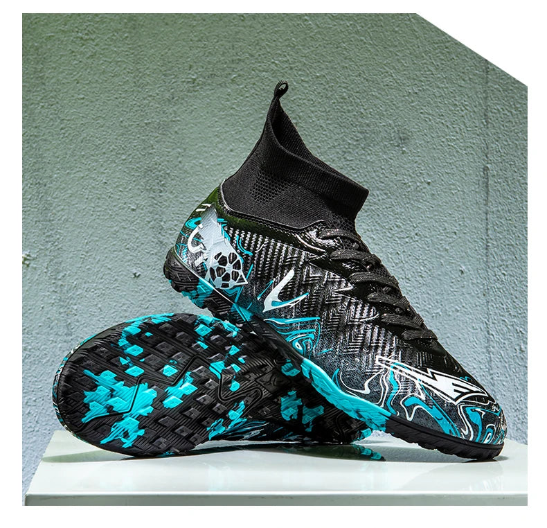 Neue professionelle Fußballschuhe für Herren, rutschfeste Fußballstiefel, Unisex, atmungsaktiv, für Futsal und Sport, neue Stollenschuhe, Dropshipping, ultraleicht