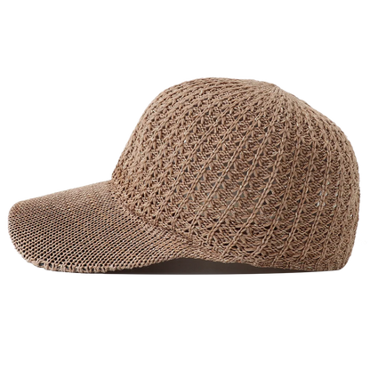 2025 New Summer Breathable Mesh Baseball Cap Snapback Hat Outdoor Sport Sunscreen Trucker Hats For Women Men Sunhat