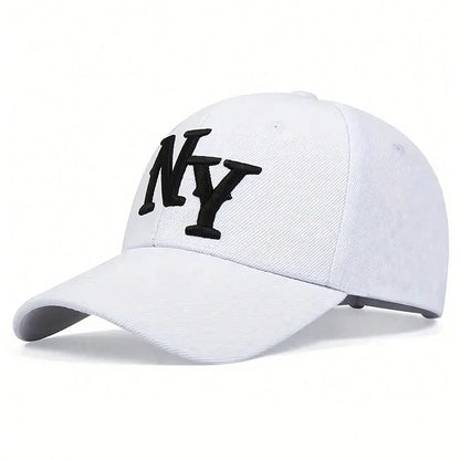 Embroidery NY letters NEW YORK Baseball Cap for Men Soft top Cotton sun hats Women Snapback sunbonnet Adult trucker caps ﻿