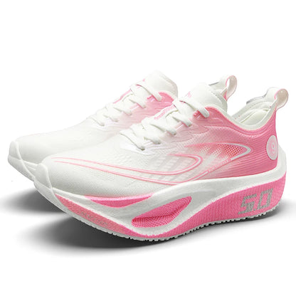 Nuove scarpe sportive da uomo e donna, sneaker da running, piastra in carbonio, da gara maschile per maratona, ammortizzanti, scarpe da allenamento per atletica