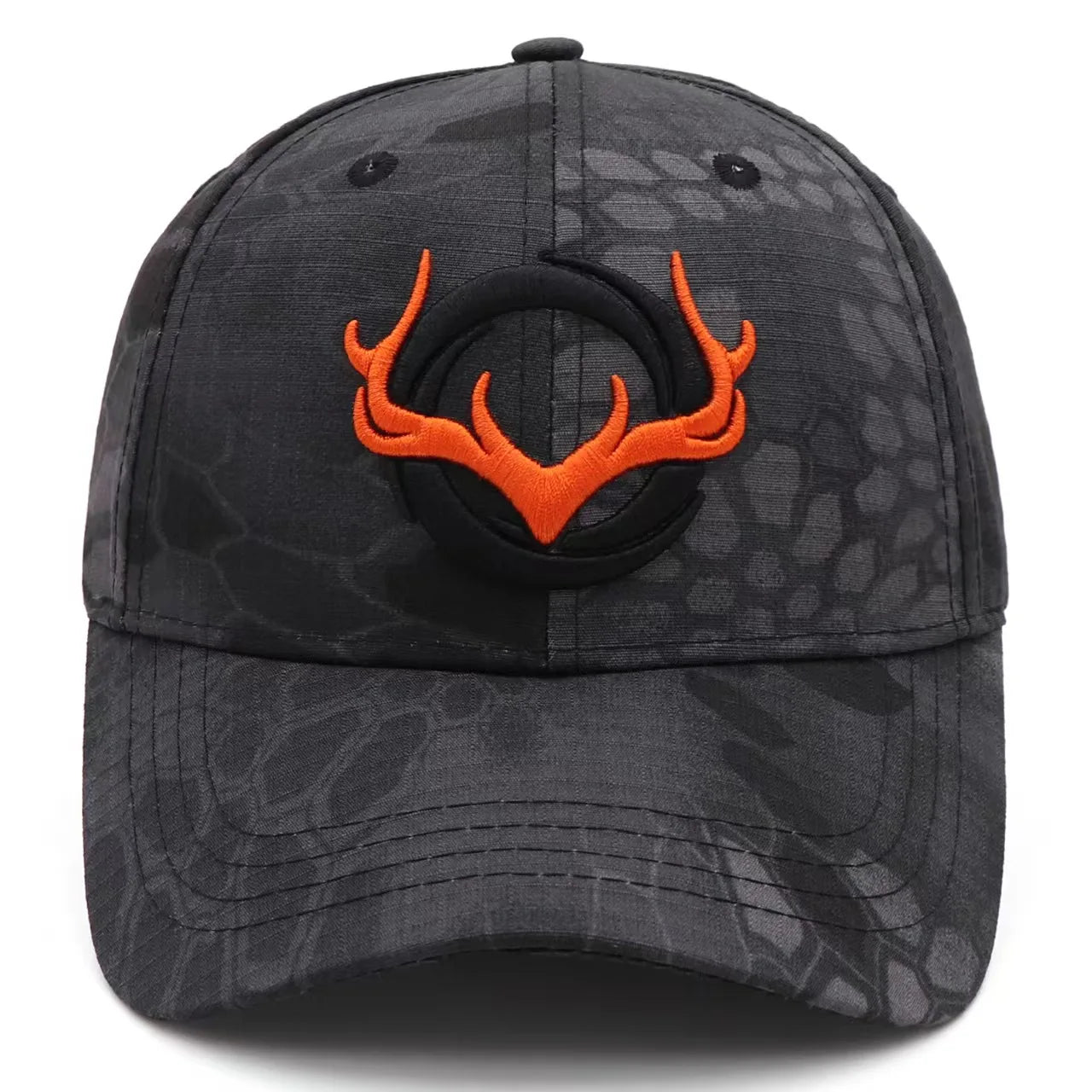 Antler Embroidered Baseball Cap Hip Hop Hat Adjustable Fashion Men camouflage breathable Mesh caps Casual sun Hat Tactical Hats