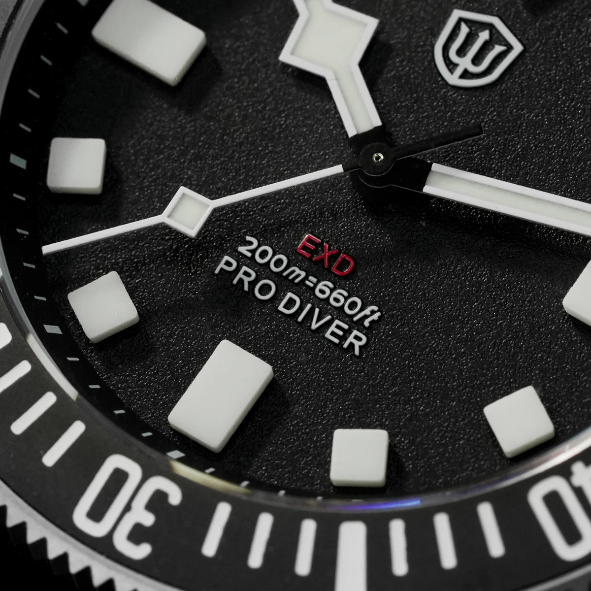 Watchdives EXD V2 40mm Titanium Watch Exchangeable X Design VH31 Sweep Second Movement Quartz Watches Luminous Waterproof 200M