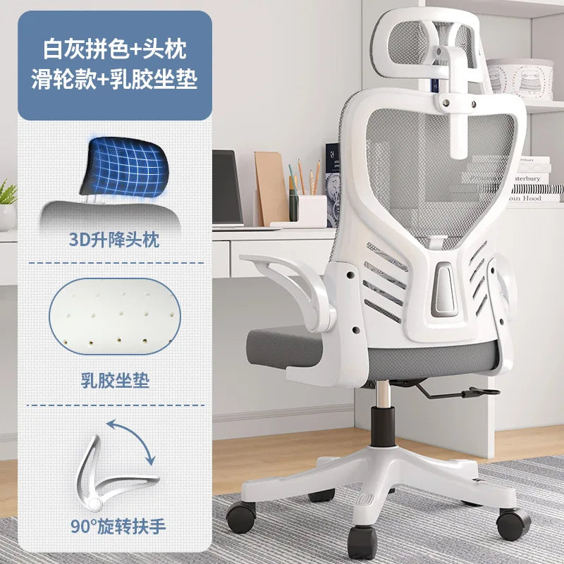 Office chairComputer  Office  Ergonomic  Office Sedentary Learning  Mahjong  Conference  Dormitory